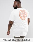 Puma Plus Oversized T-shirt With Back Print In White Exclusive To Asos 57659102 - White