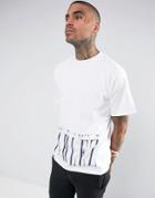 Parlez T-shirt With Large Logo In White - White