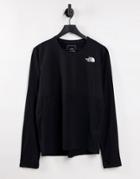 The North Face True Run Long Sleeve T-shirt In Black