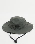 Quiksilver Bushmaster Bucket Hat In Khaki-green