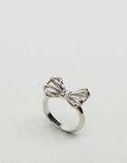 Ted Baker Sigria Sweetie Bow Ring - Silver