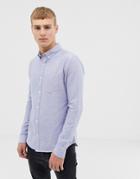 New Look Oxford Shirt In Regular Fit In Light Blue - Blue