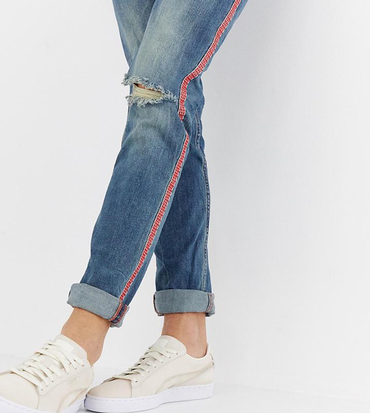 Puma Suede Classic Exposed Seam Sneakers In White - White