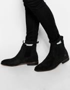 Bellfield Suede Chelsea Boots - Black