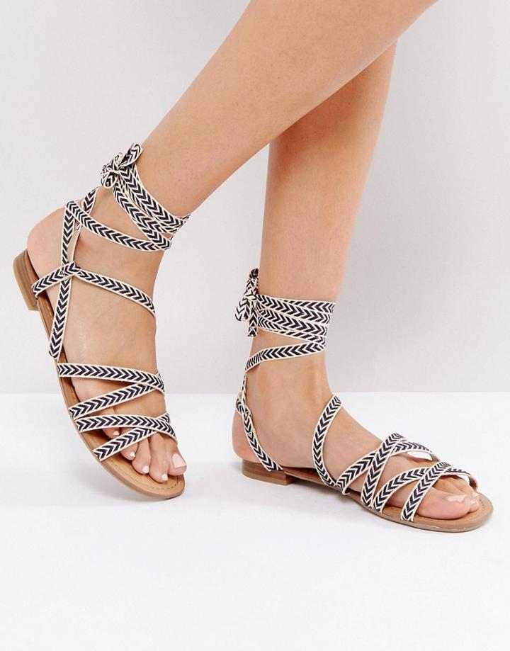 Call It Spring Afauma Gladiator Flat Sandals - Multi