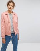 Wood Wood Beverley Bomber Jacket - Pink