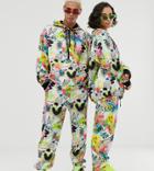Collusion Unisex Graffiti Printed Sweatpants-multi
