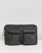 7x Nylon Mesh Crossbody Bag - Green