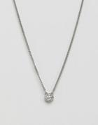 Dyrberg Kern Brass Silver Necklace - Silver