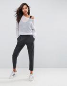Asos Ultimate Jersey Peg Pants - Gray