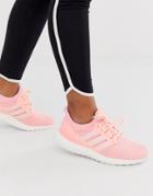 Adidas Running Ultraboost Sneakers In Peach-pink