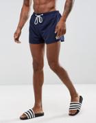 Frank Dandy Swim Shorts In Navy - Navy