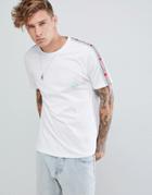 Brooklyn Supply Co T-shirt With Damaged Taping - White