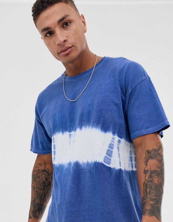 New Look T-shirt In Blue Tie Dye