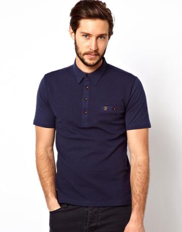 Farah Vintage Polo Shirt