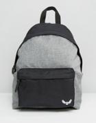 Bravesoul Backpack With Contrast Pocket - Gray