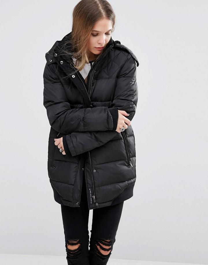 Pepe Jeans Elvie Padded Jacket - Black