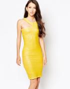 Ashley Roberts For Key Collections Sunshine Dress - Yellow