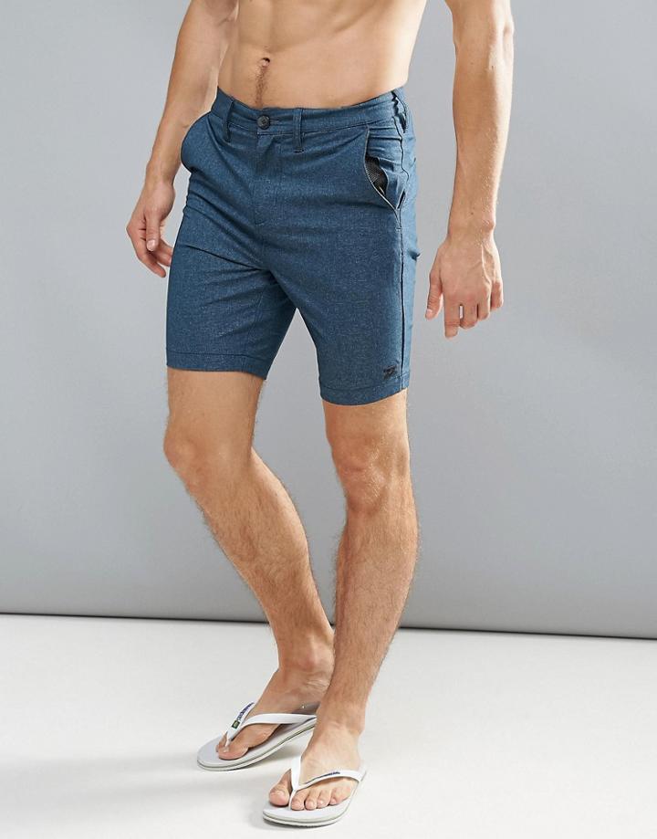 Billabong Cross Fire Quick Dry Walk Shorts In Navy 19 Inch - Navy