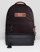 Fossil Summit Backpack In Canvas & Coated Canvas - Black