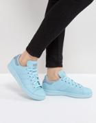 Adidas Originals Icy Blue Stan Smith Sneakers - Blue