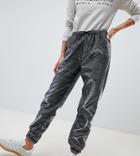 Asos Design Jogger In Metallic - Multi
