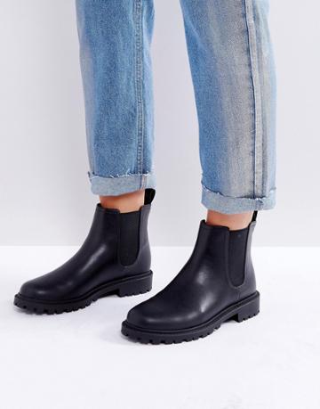 Monki Chelsea Boots - Black