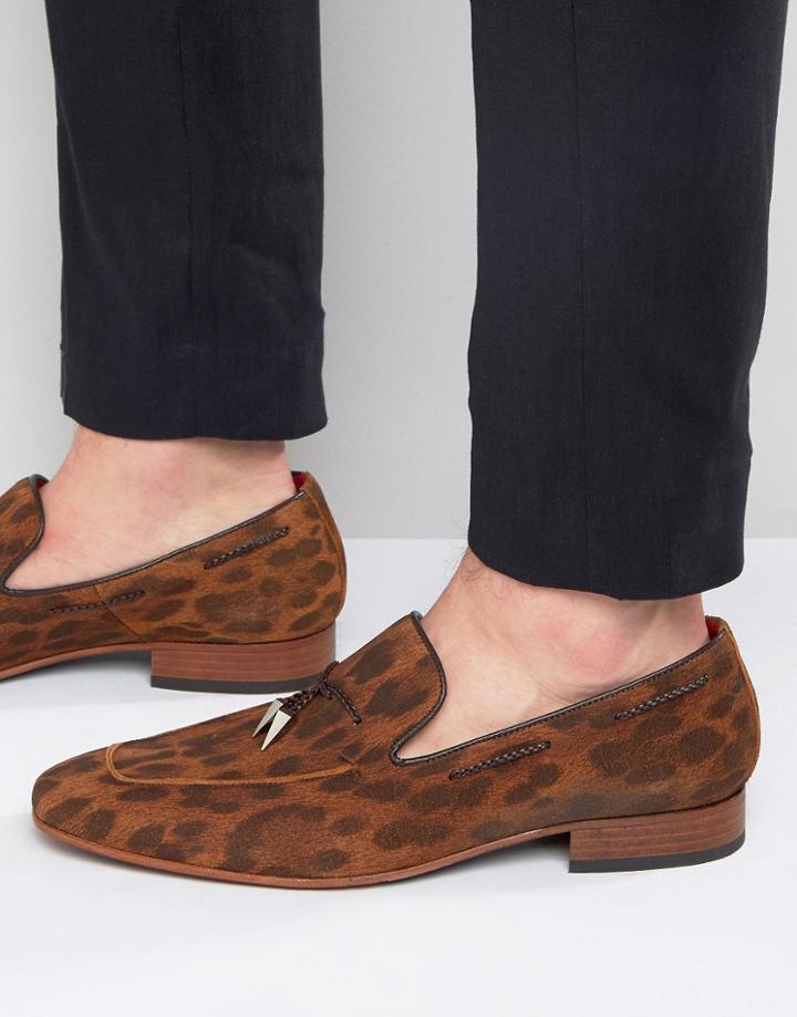 Jeffery West Jung Tassel Loafers - Tan