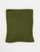 Billabong All Day Neck Warmer In Khaki-green