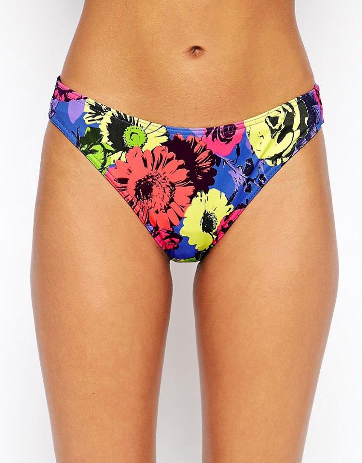 Freya Floral Pop Classic Bikini Bottom - Multi