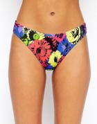 Freya Floral Pop Classic Bikini Bottom - Multi