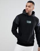 Nicce London Track Hoodie In Black - Black