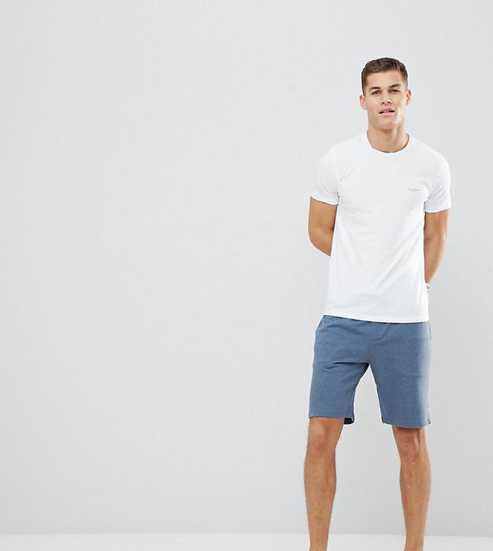 Ted Baker Pleco Lounge T-shirt & Shorts Set - Blue