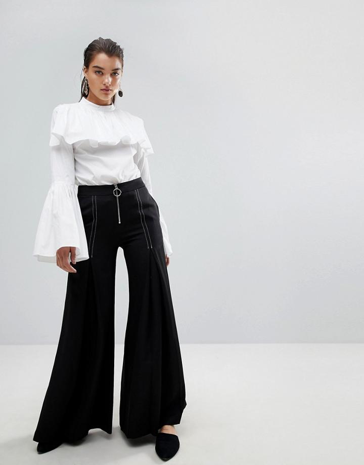 Stylemafia Surco Flared Pants - Black
