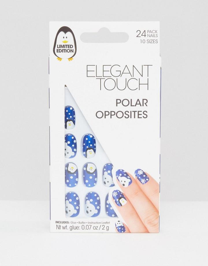 Elegant Touch Polar Opposites False Nails - Multi