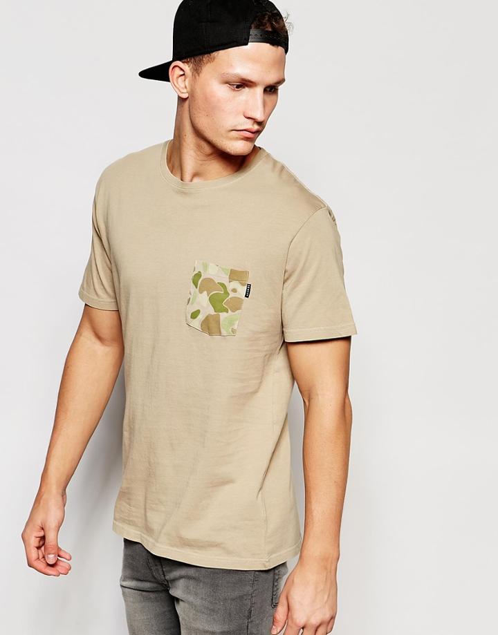 Afends Stanley Pocket T-shirt - Beige