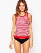 Seafolly Street Vibe Beach Top - Chilli Red