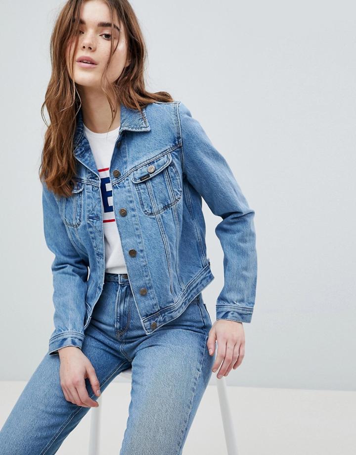 Lee 90s Rider Denim Jacket - Blue
