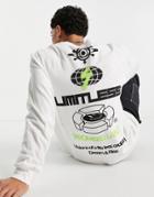Hnr Ldn Limitless Long Sleeve T-shirt In White