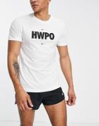 Nike Training Dri-fit Graphic T-shirt In White