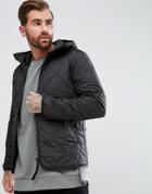 G-star Edla Quilted Hooded Jacket - Black