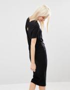 Cheap Monday T-shirt With Cut Out Back - Black