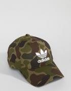 Adidas Originals Trefoil Cap In Camo Bk7471 - Multi