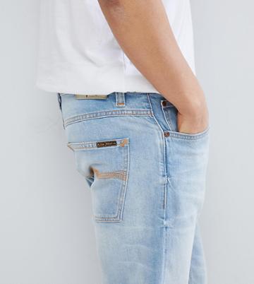 Nudie Jeans Co Lean Dean Jeans Classic Used - Blue