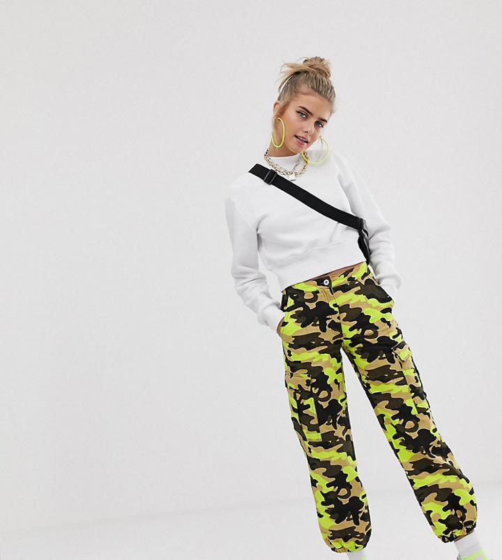 Collusion Camo Cargo Pants-multi