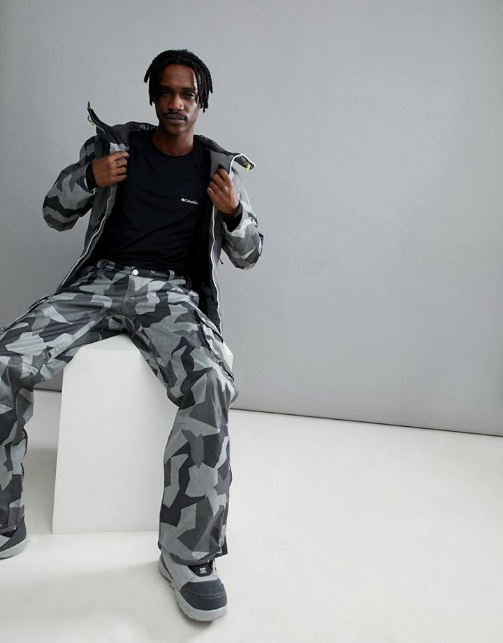Wear Color Wear Snow Pants In Gray Camo - Gray