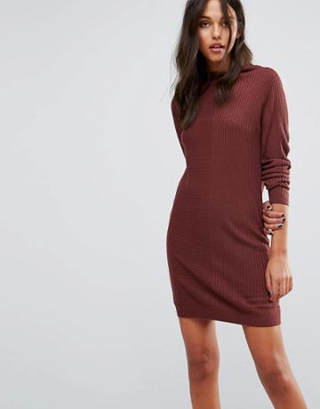 Jdy Knitted Dress - Purple