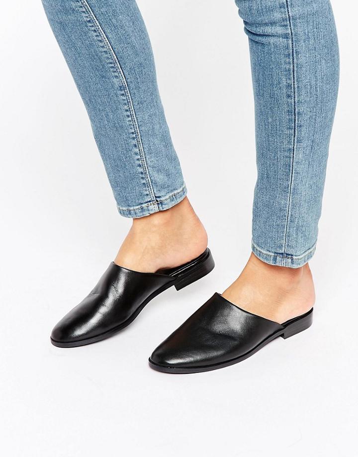 New Look Clean Mules - Black