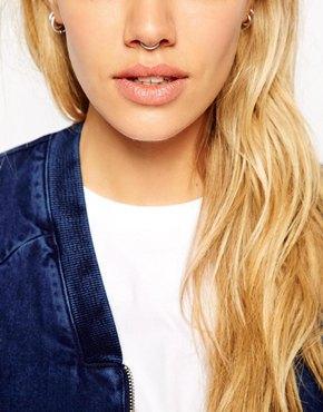 Asos Pack Of Two Nose Cuffs - Multi