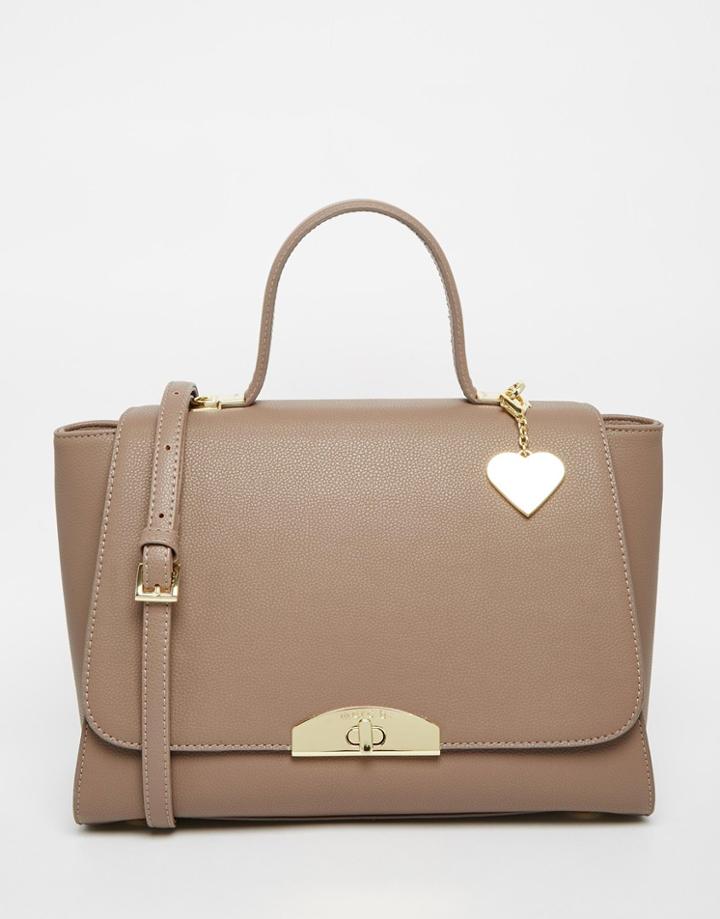 Marc B Grab Bag With Top Handle In Mushroom - Mushroom